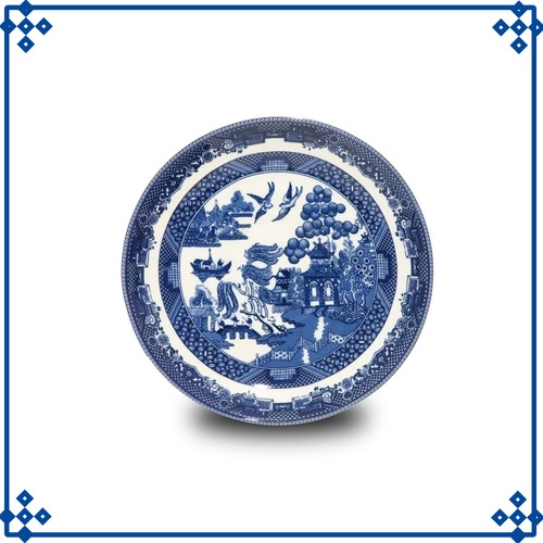 Blue willow saucer only - blue, for