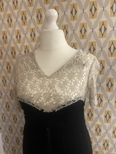 Vintage Black And Cream Lace