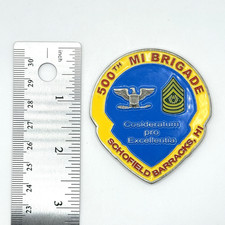 CHALLENGE COIN - 500th Military Intelligence Brigade Schofield Barracks Hawaii