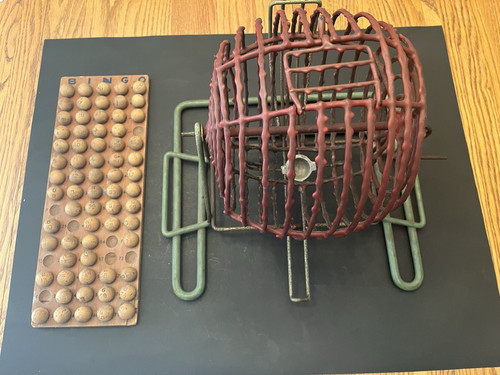 Antique 1930 bingo - antique, 1930's