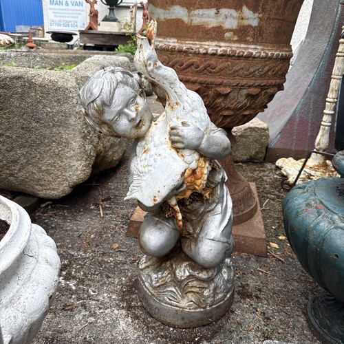 Victorian cast iron - cast, fountain