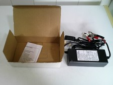 12 v 8 amp sealed lead acid battery charger with crocodile clips.