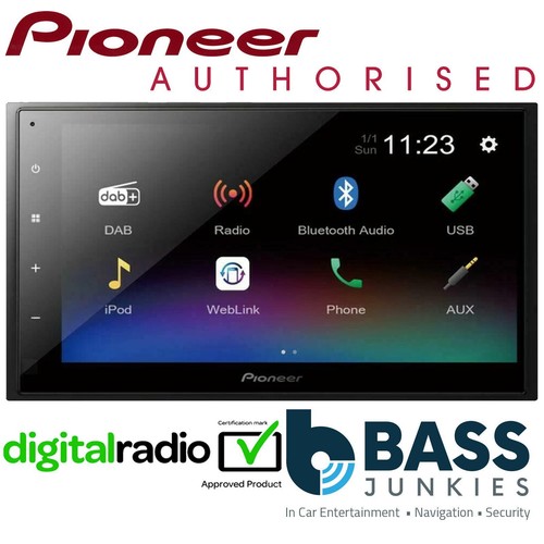 Pioneer dmh a340dab - dmh-a340dab, 6.8"