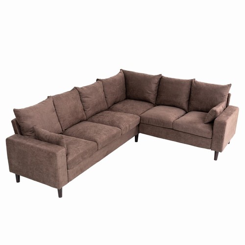 Jumbo shape sectional - sectional, sofa