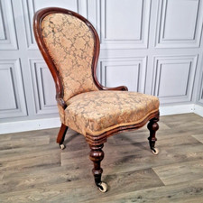 Antique victorian lounge chair - antique,