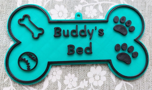 Personalised pet name dog - personalised,