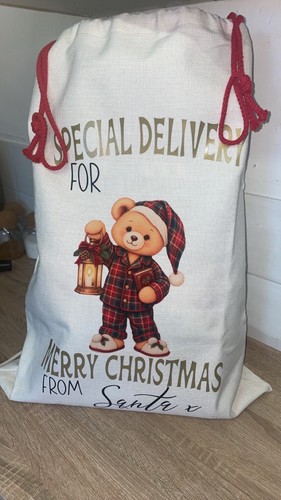 Personalised christmas sacks - personalised,
