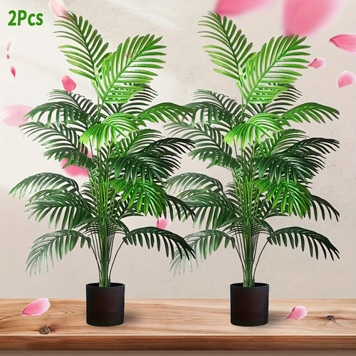 2pcs artificial areca palm - artificial,