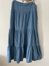 SOSANDAR Blue Chambray Long