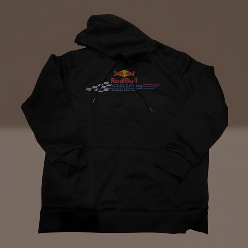 Red bull black hoodie - red,