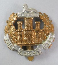 Military Cap Badge  The Essex