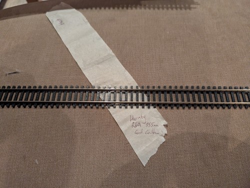 Hornby track single - hornby,