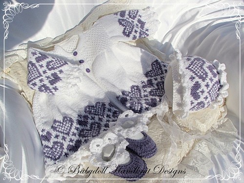 Baby reborn doll knitting - reborn,