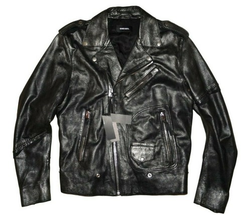 Diesel ingran leather jacket - diesel,