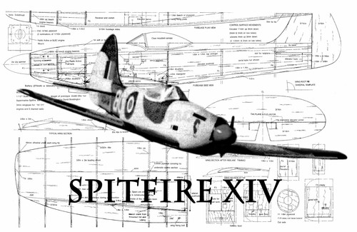 Spitfire xiv 3ch sport - 3ch, rc