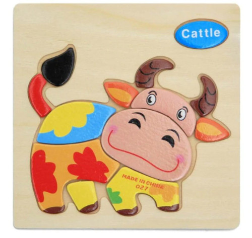 Wooden jigsaw puzzle animal - jigsaw,