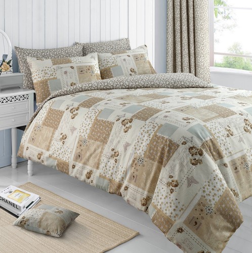 Floral butterflies patchwork - floral,