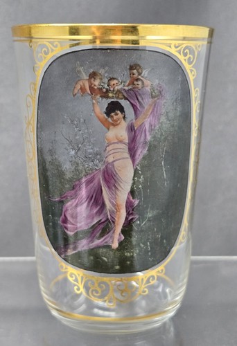 Lobmeyr glass tumbler with - tumbler,