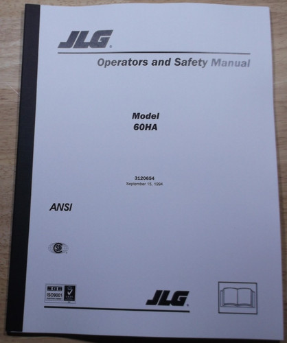 Jlg 60ha aerial - jlg, boom