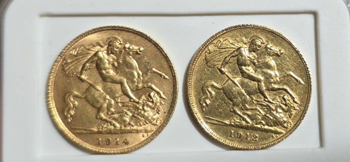 1912 1914 half - 1912/1914, sovereign