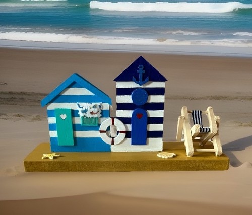 Beach hut decoration - decoration, ornament