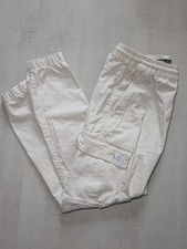 Zara DNWR White Cargo Joggers