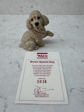 Wade Collectors Limited Edition Brown Spaniel Dog Figurine Ornament