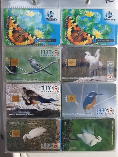 Vintage phone cards mercury - vintage,