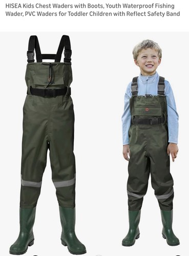 Hisea kids chest waders - kids,
