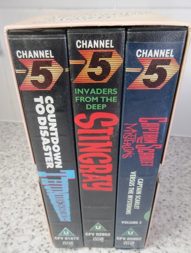 Gerry anderson vhs video - anderson,