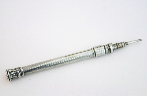 Antique solid silver - , late