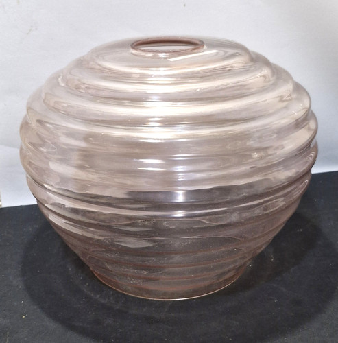 Retro pinkish glass - 9",