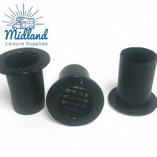 75mm black gas - black, drop