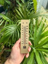 Wall wooden thermometer - 🔥wall,