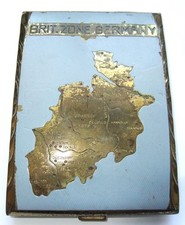 WW2  British ZONE Germany cigarette case