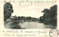 Richmond Bridge Postcard - Hooper Seabreeze Clacton-On-Sea 1902