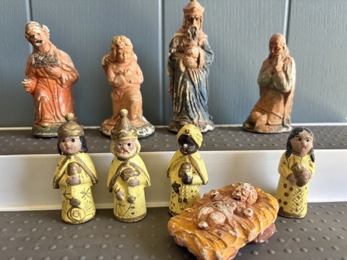 Vtg nativity scene - nativity,