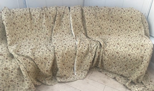 Pair vintage inspired tapestry - pair,