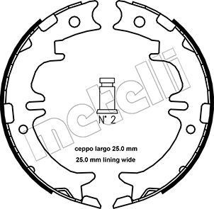 0439 brake shoe set - brake,