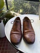 Loake Brown Leather Brogues UK