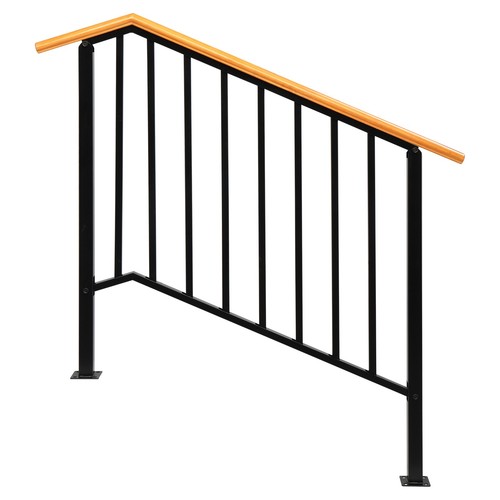 Wood handrail for step - handrail, 3-4
