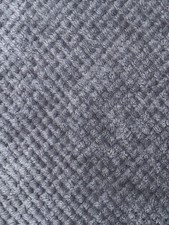 Dunelm Blue Grey Plush Blanket Bed Throw Sofa Throw Home Decor 100cm x 150cm VGC