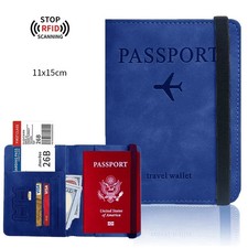 Rfid passport holder travel - passport,