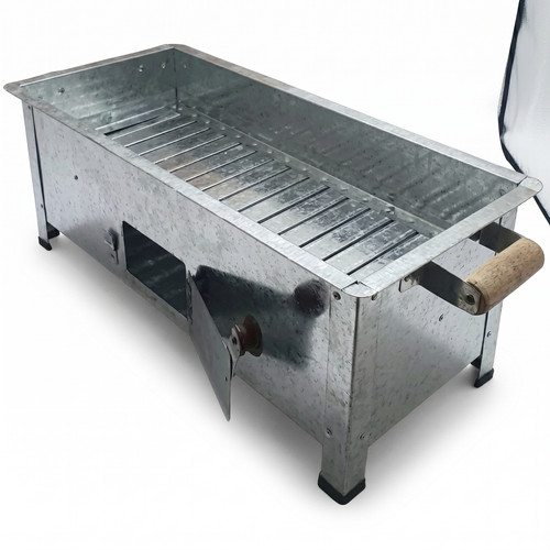 Cast iron bbq grill pan - iron,