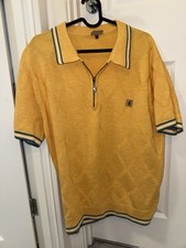 Genuine Men’s Gabicci Polo Shirt Size XL New Without Tags