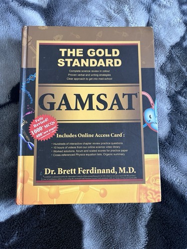 Gold standard gamsat - , by