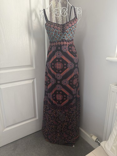 Ladies boho maxi dress - boho,