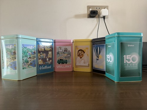 Retro vintage vailliant tin - vintage,