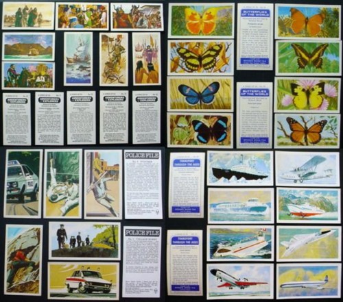 Brooke bond tea cards - cards:, full
