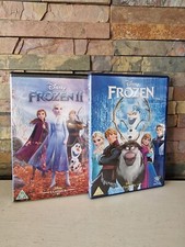Disney Frozen 1 & 2 DVD Set. UK.